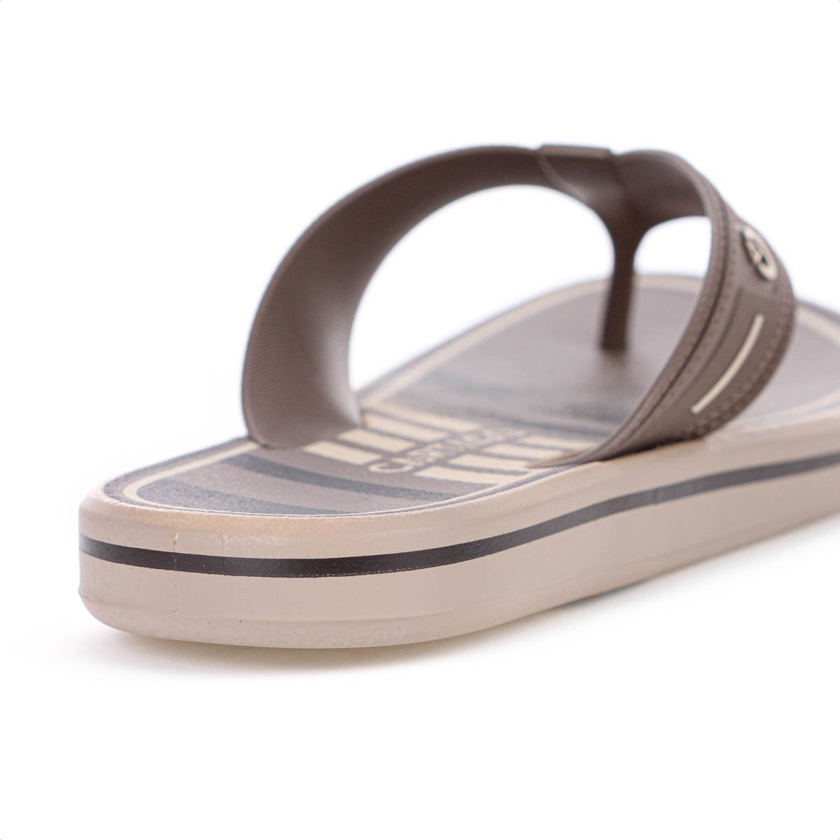 Chinelo Cartago Palermo II Marrom e Bege - Masculino Marrom 8