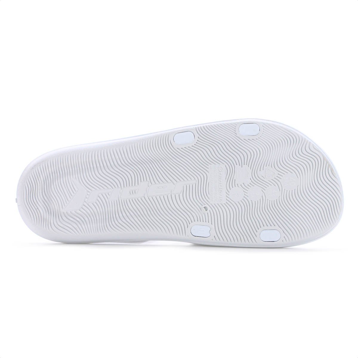 Chinelo Rider Feel Slide Branco - Masculino Branco 6
