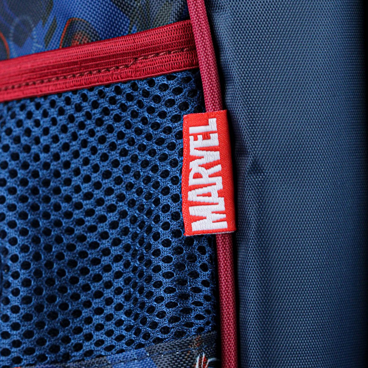 Mochila Com Rodas Escolar Xeryus 16 Spider Man Face 13370 Azul - Infantil Azul 7