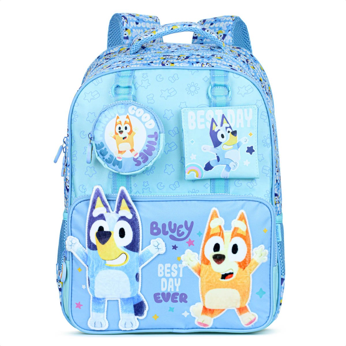 Mochila Escolar Xeryus 16 Bluey e Bingo 15552 Azul - Infantil Azul 6