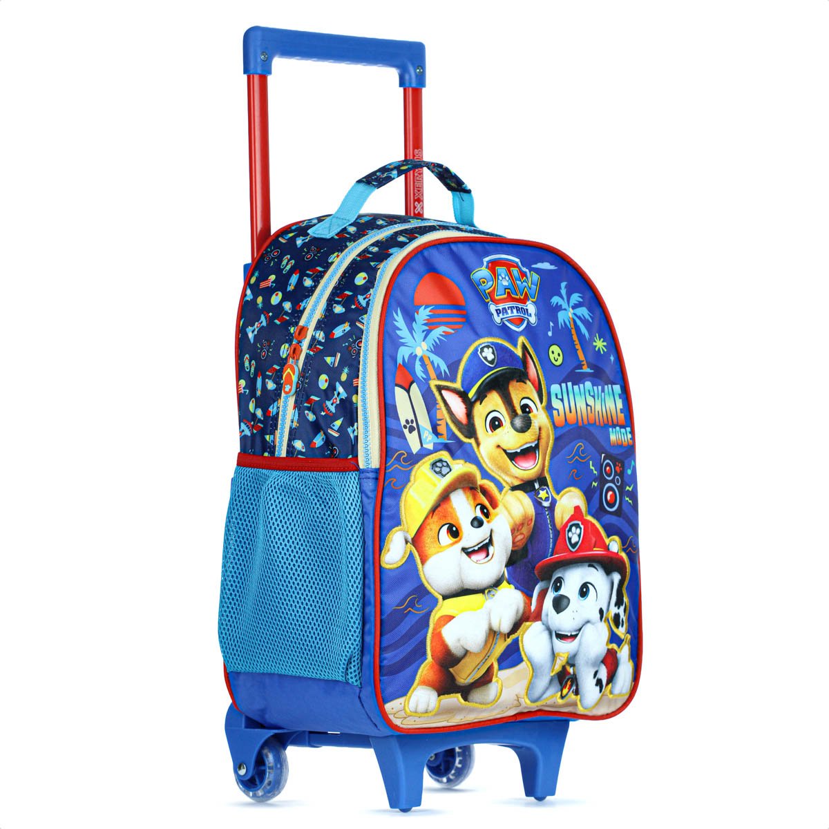 Mochila Com Rodas Escolar Xeryus 16 Patrulha Canina 15300 Azul - Infantil Azul 2
