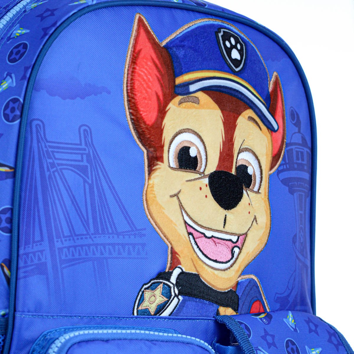 Mochila Com Rodas Escolar Xeryus 16 Patrulha Canina Chase 15350 Azul - Infantil