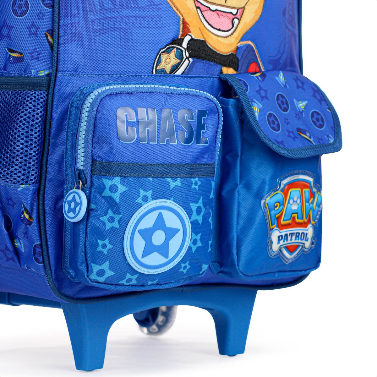 Mochila Com Rodas Escolar Xeryus 16 Patrulha Canina Chase 15350 Azul - Infantil Azul 7