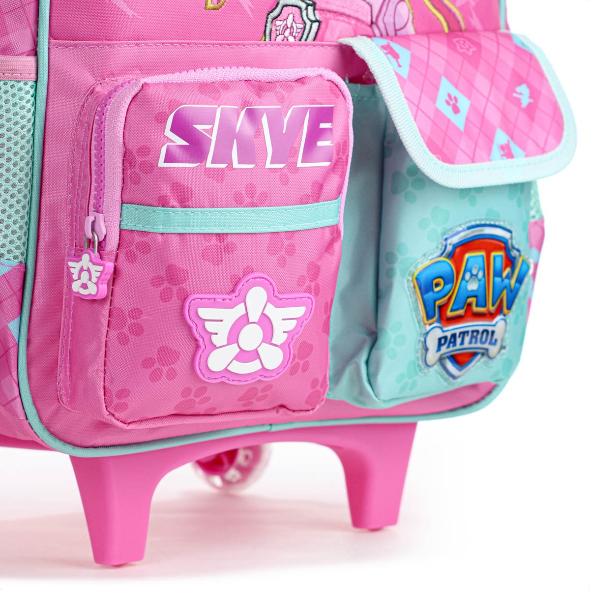 Mochila Com Rodas Escolar Xeryus 16 Patrulha Canina Skye 15270 Rosa - Infantil Rosa 6