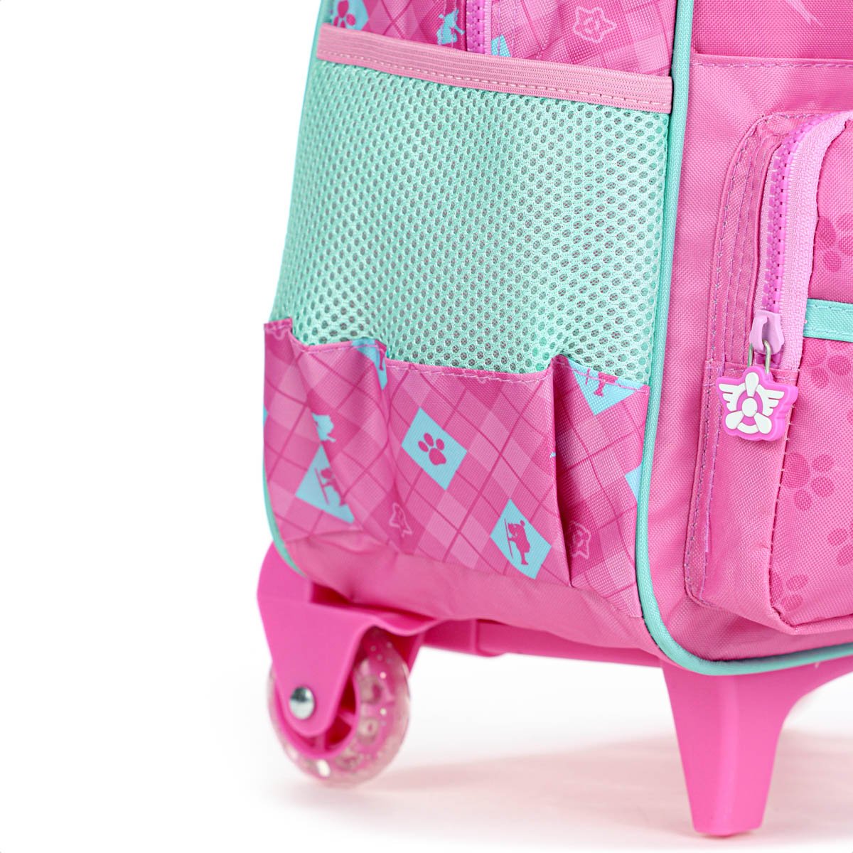 Mochila Com Rodas Escolar Xeryus 16 Patrulha Canina Skye 15270 Rosa - Infantil Rosa 10