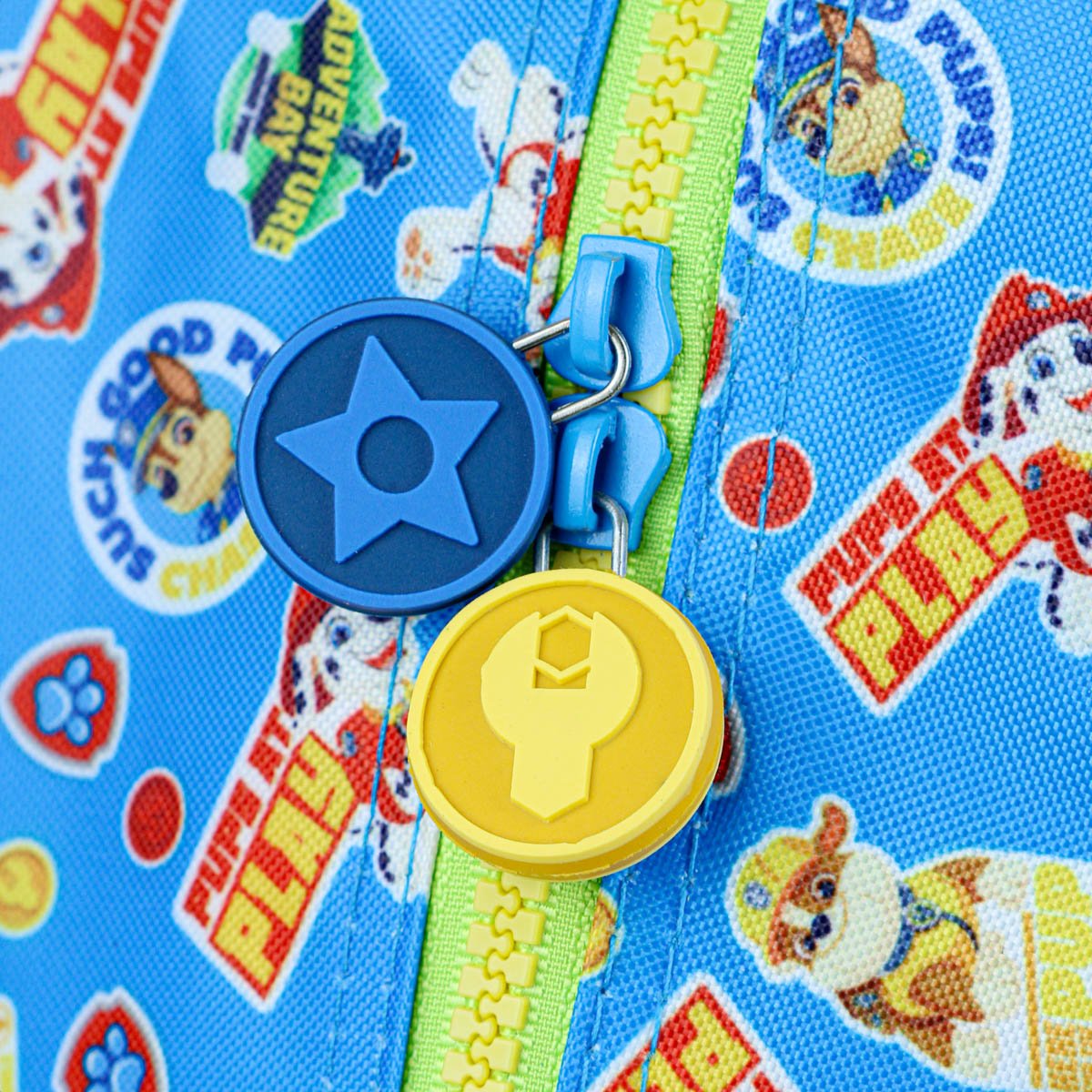 Mochila Com Rodas Escolar Xeryus Patrulha Canina 15310 Azul e Verde - Infantil Verde 6