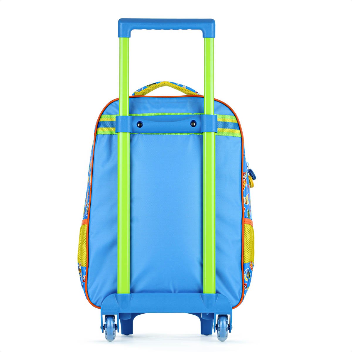 Mochila Com Rodas Escolar Xeryus Patrulha Canina 15310 Azul e Verde - Infantil Verde 7