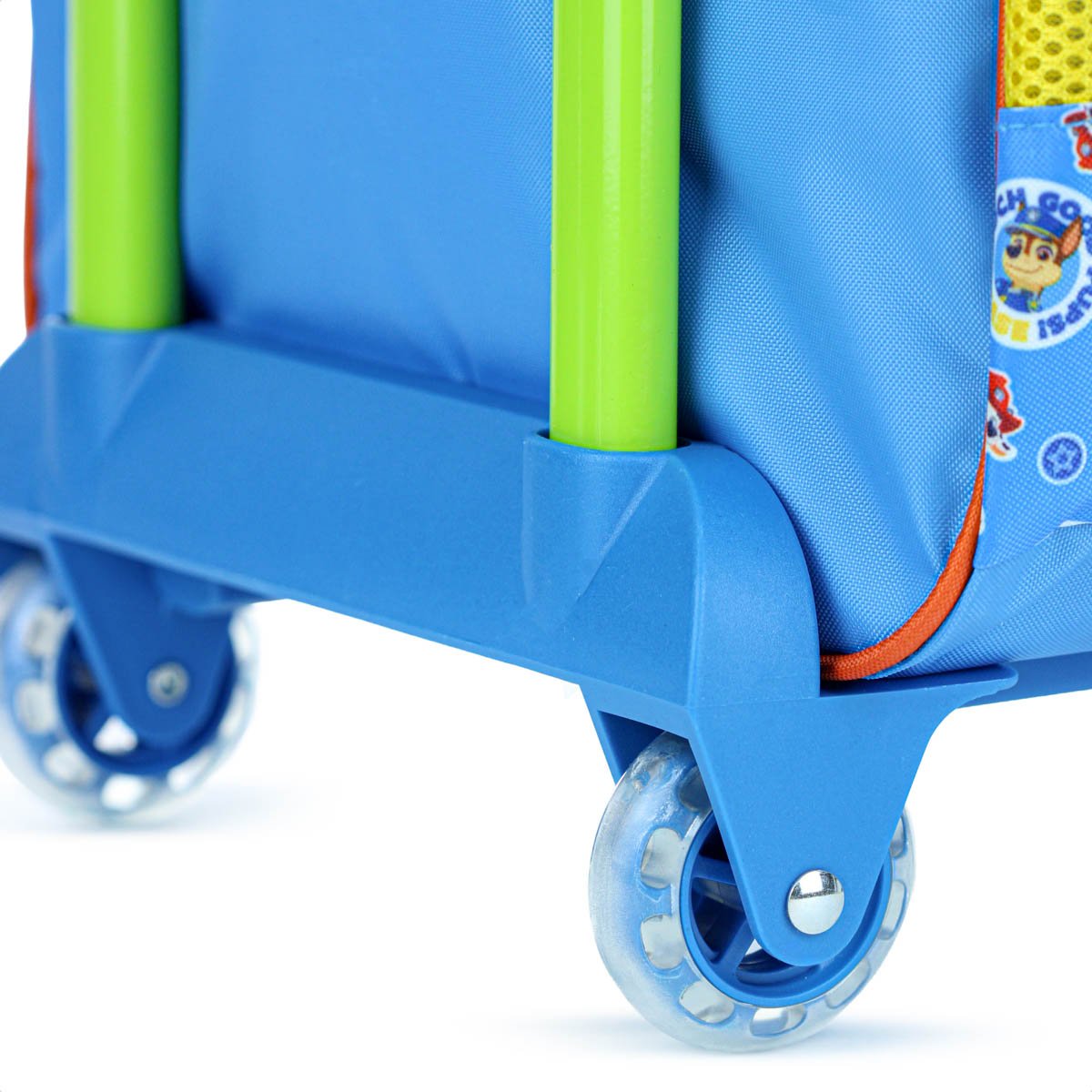 Mochila Com Rodas Escolar Xeryus Patrulha Canina 15310 Azul e Verde - Infantil Verde 8