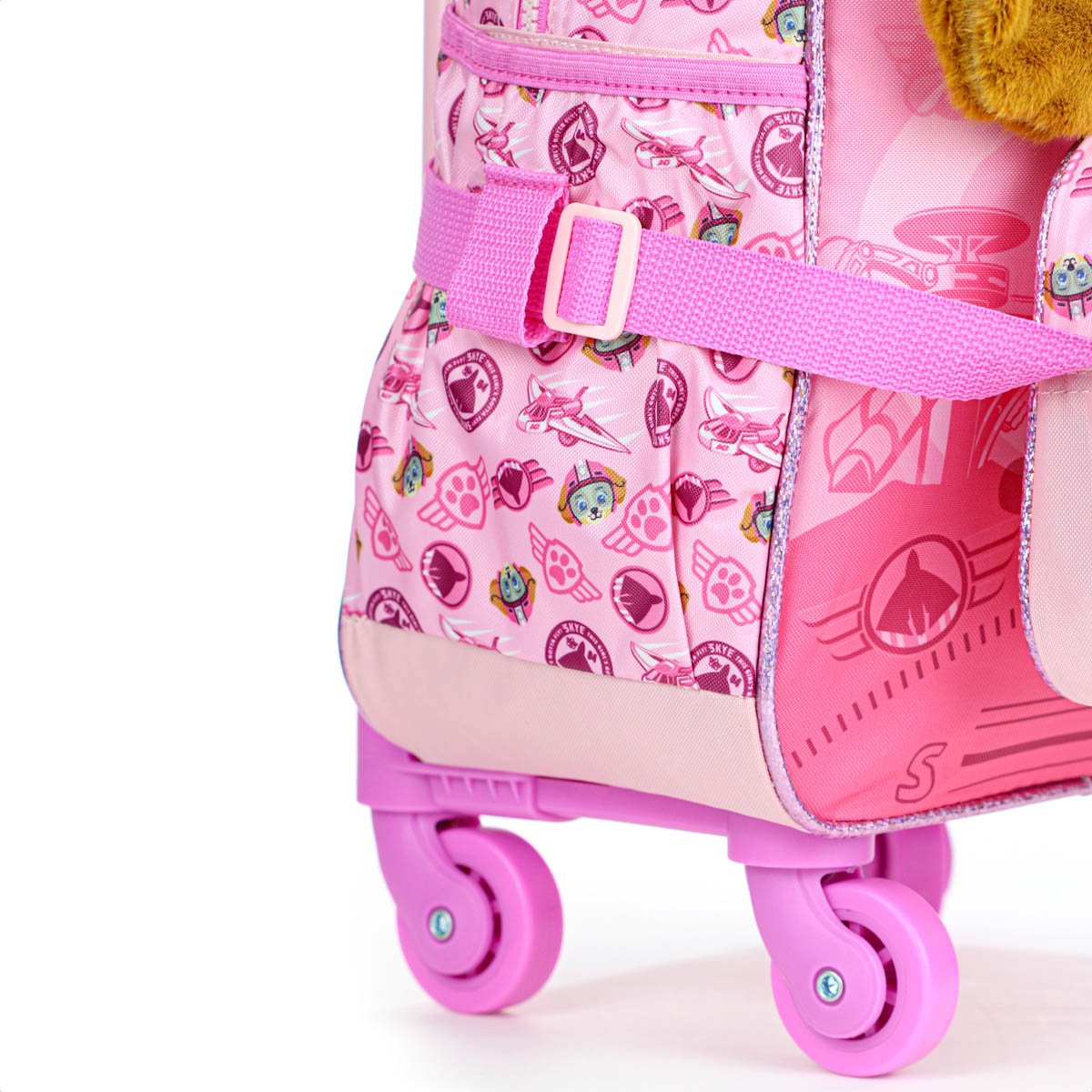 Mochila Com Rodas Escolar Xeryus 16 Patrulha Canina Skye 15260 Rosa - Infantil Rosa 3
