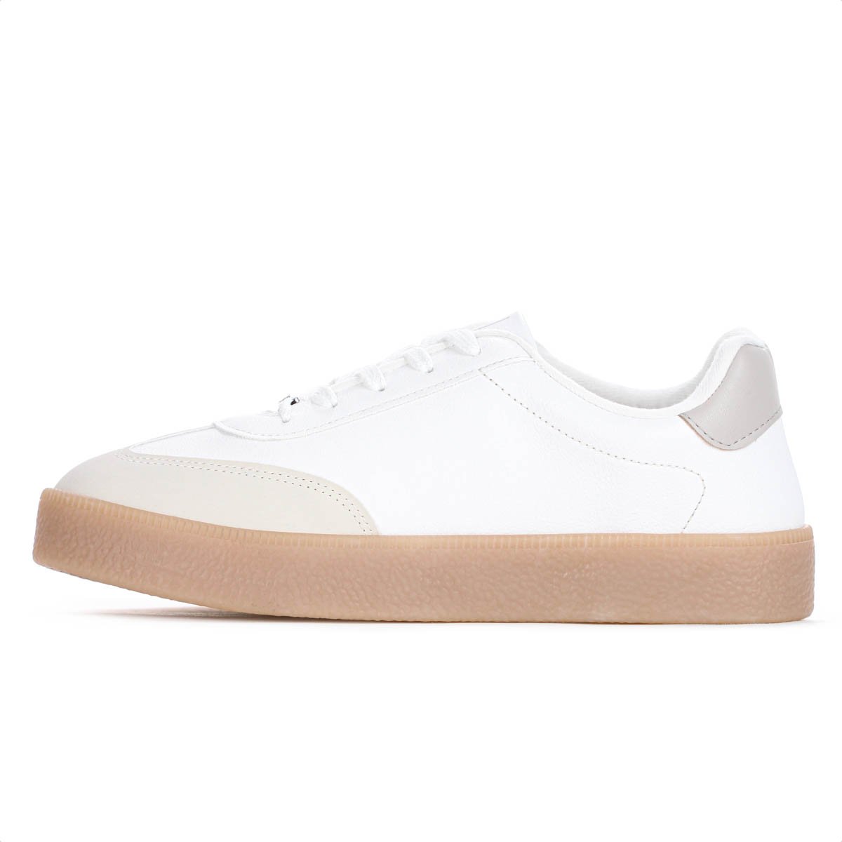 Tenis Vizzano Napa Floather Branco e Cinza - Feminino Branco 2