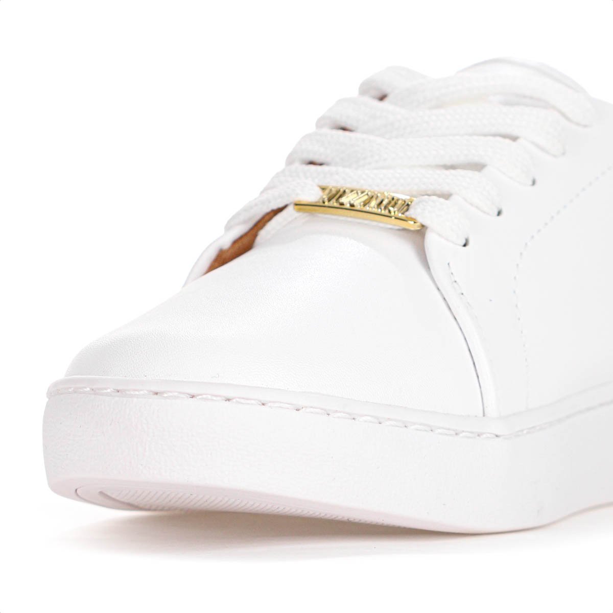Tenis Vizzano Casual Liso Branco - Feminino Branco 6