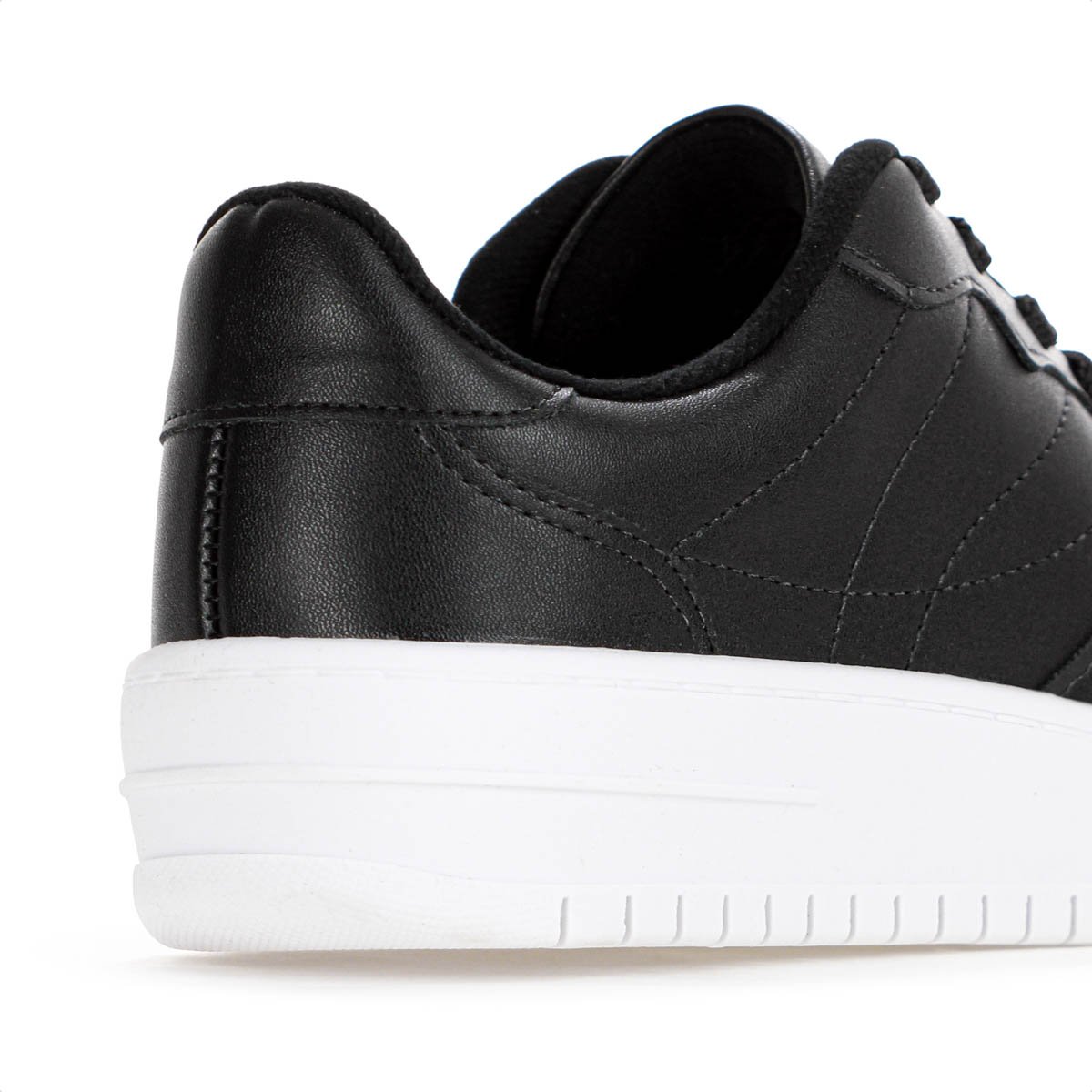 Tenis Vizzano Flatform Preto e Branco - Feminino Preto 7