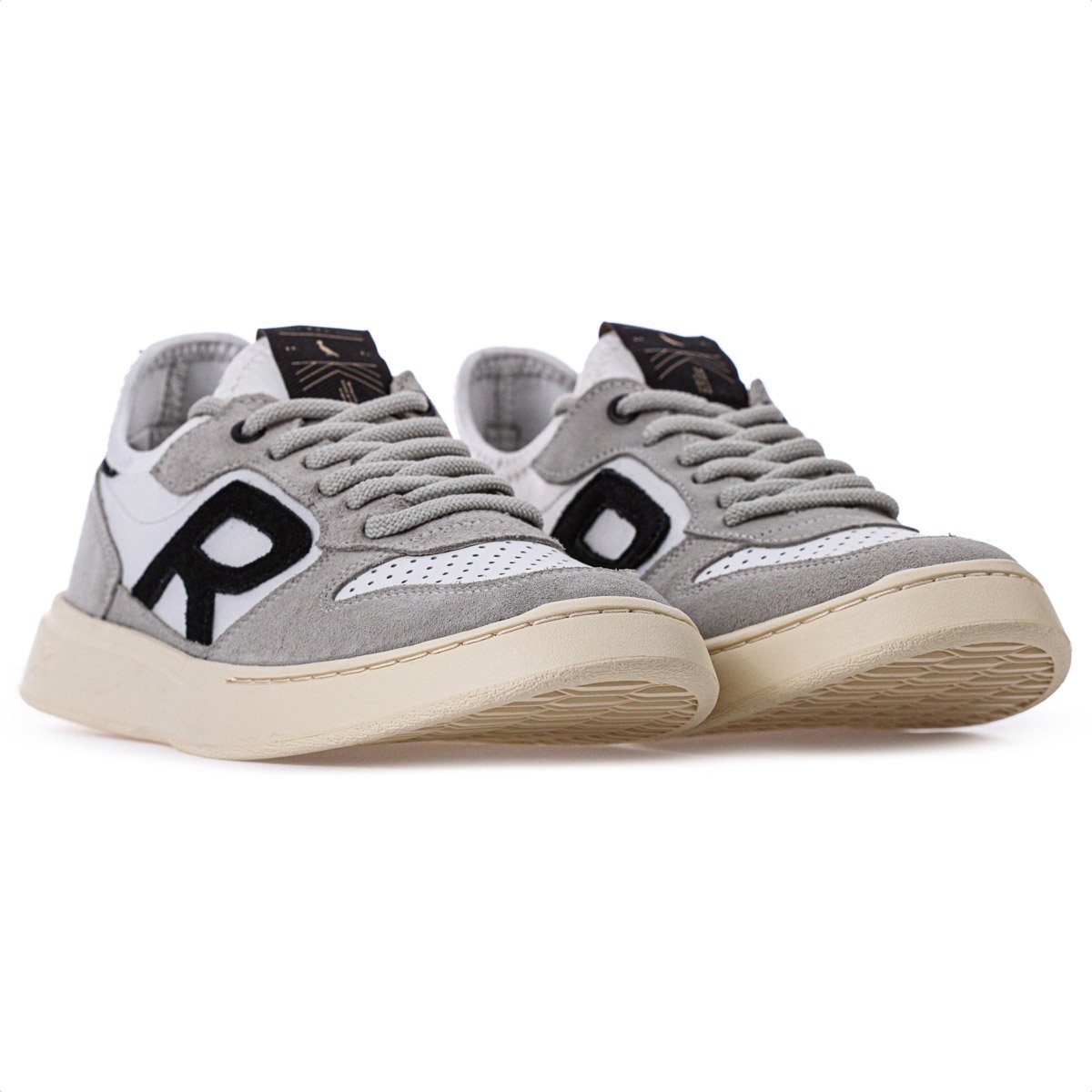 Tenis Reserva Type-R Branco Cinza e Preto - Masculino Cinza 3
