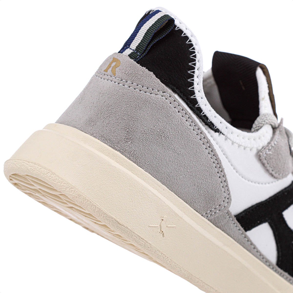 Tenis Reserva Type-R Branco Cinza e Preto - Masculino Cinza 7