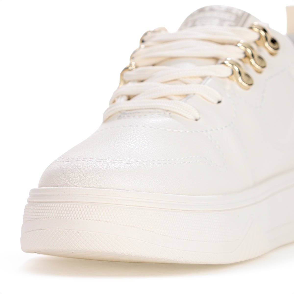 Tenis Ramarim Cacharel Off White e Dourado - Feminino Off White 6