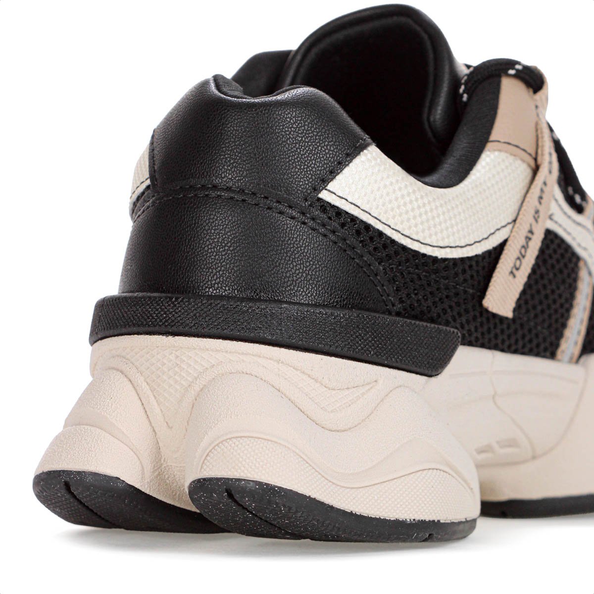 Tenis Ramarim Mocca Preto e Bege - Feminino Preto 6