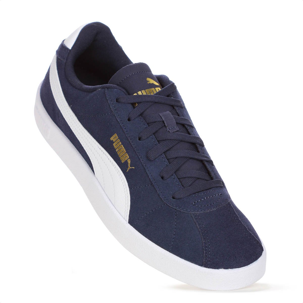 Tenis Puma Club II Azul Escuro  e Branco - Masculino Azul 5