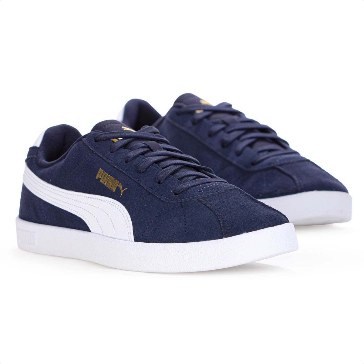 Tenis Puma Club II Azul Escuro  e Branco - Masculino Azul 6