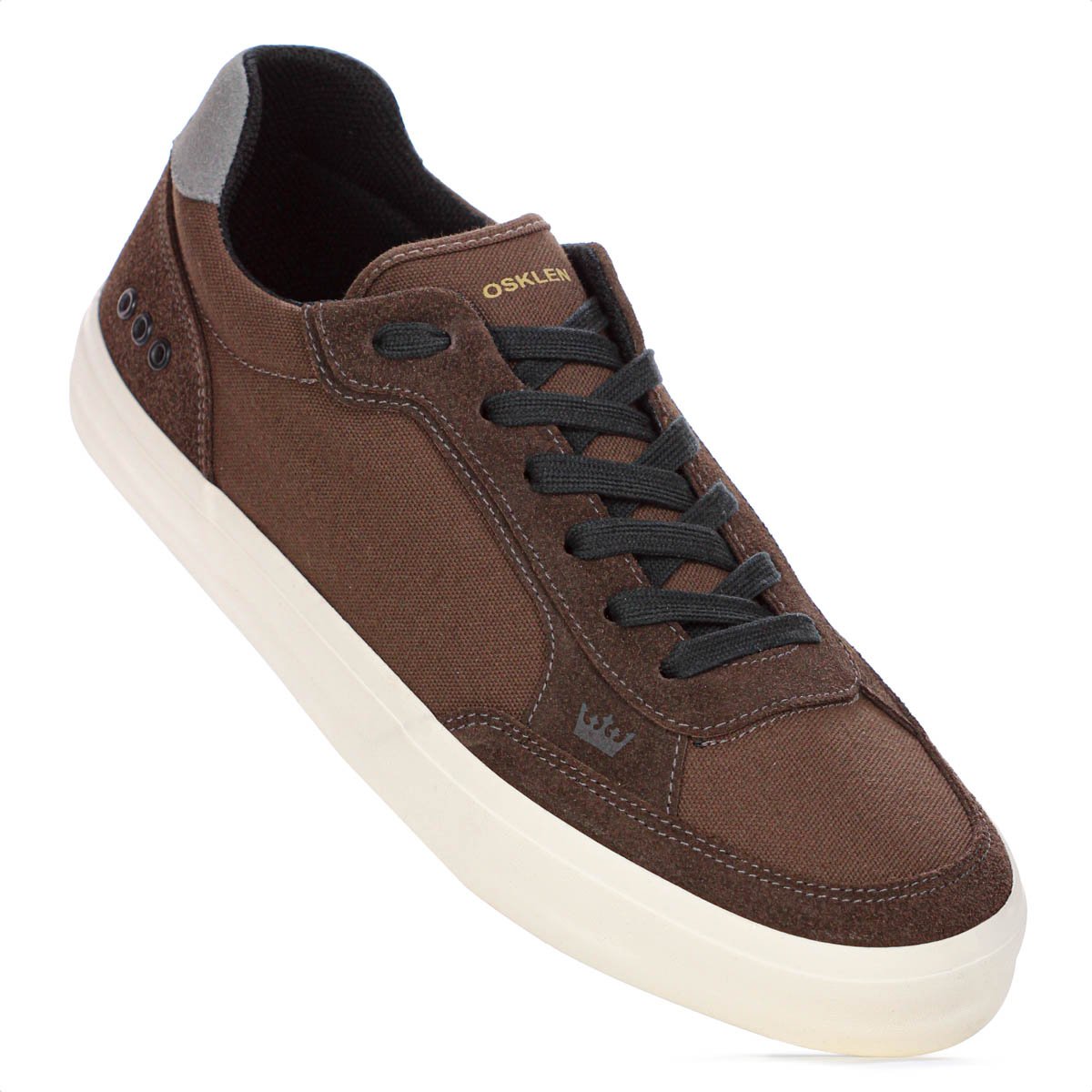 Tenis Osklen Flip Lona Marrom - Masculino Marrom 4