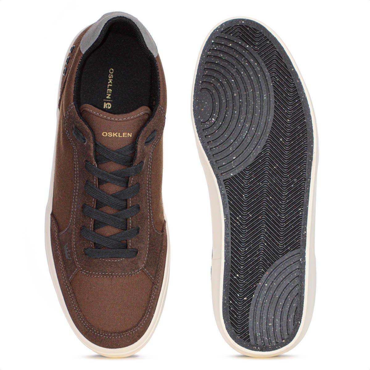 Tenis Osklen Flip Lona Marrom - Masculino Marrom 7
