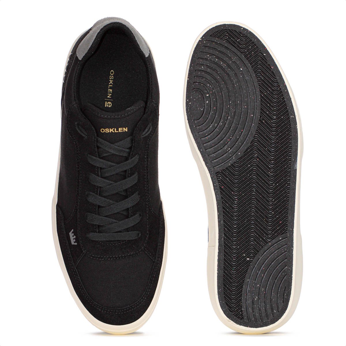 Tenis Osklen Flip Lona Preto - Masculino  Preto 7