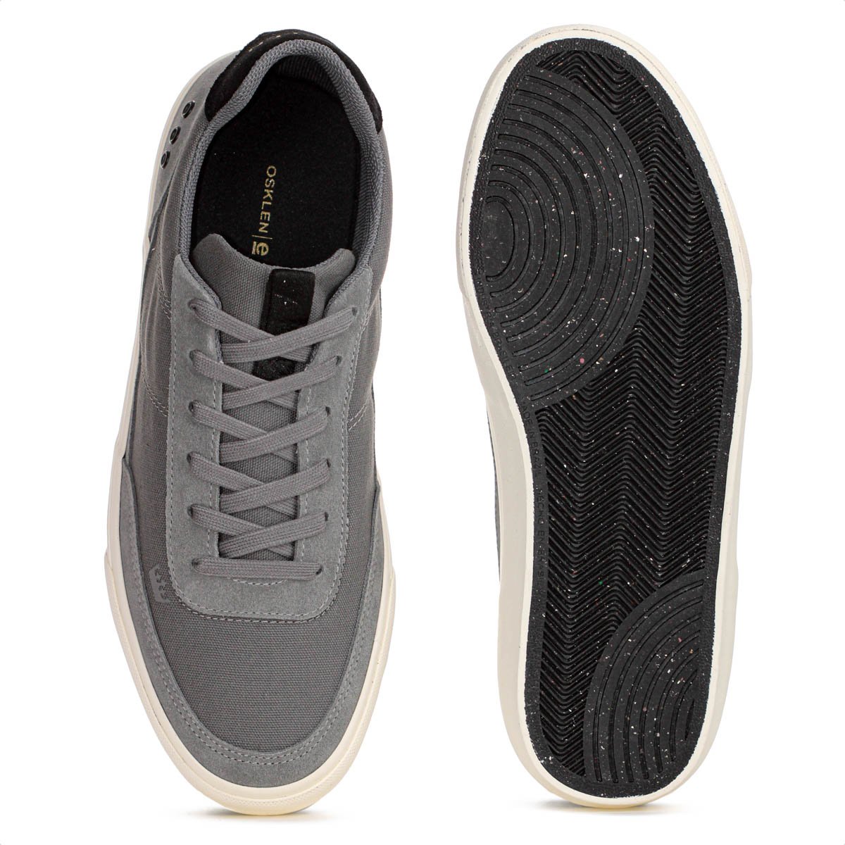 Tenis Osklen Axcel Vucan Cinza Escuro - Masculino  Cinza 7