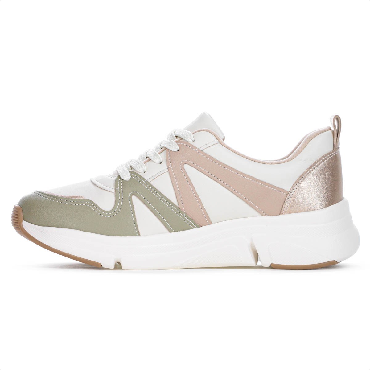 Tenis Modare Napa Suprema Off White Rose e Verde - Feminino Off White 2