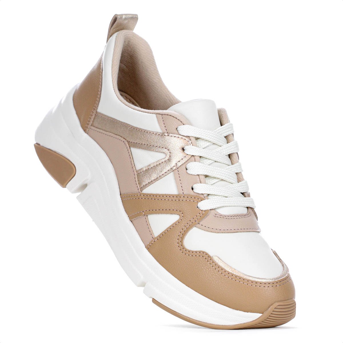Tenis Modare Napa Suprema Off White Rose e Marrom - Feminino Off White 5