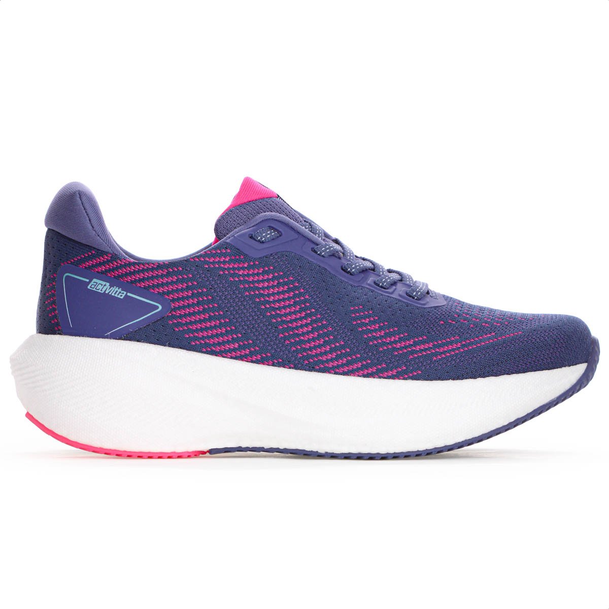Tenis Actvitta Gaspea Loc Pequin Azul e Rosa - Feminino