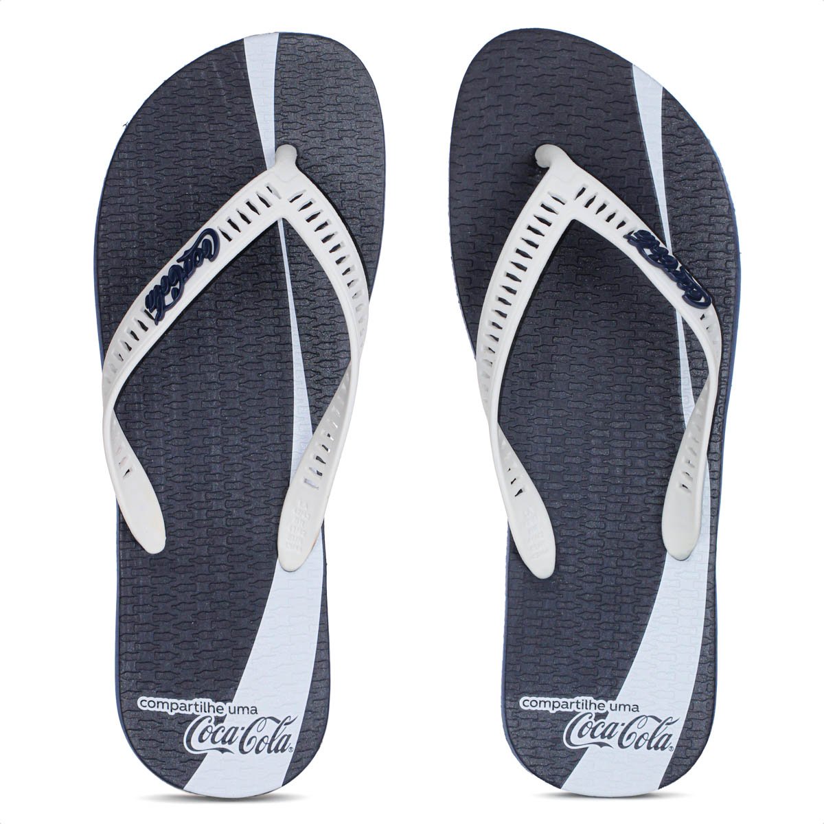 Chinelo Coca Cola Share a Coke Azul Marinho - Masculino 