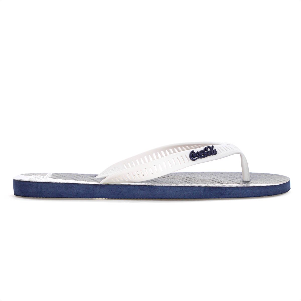 Chinelo Coca Cola Share a Coke Azul Marinho - Masculino Branco/Preto 4