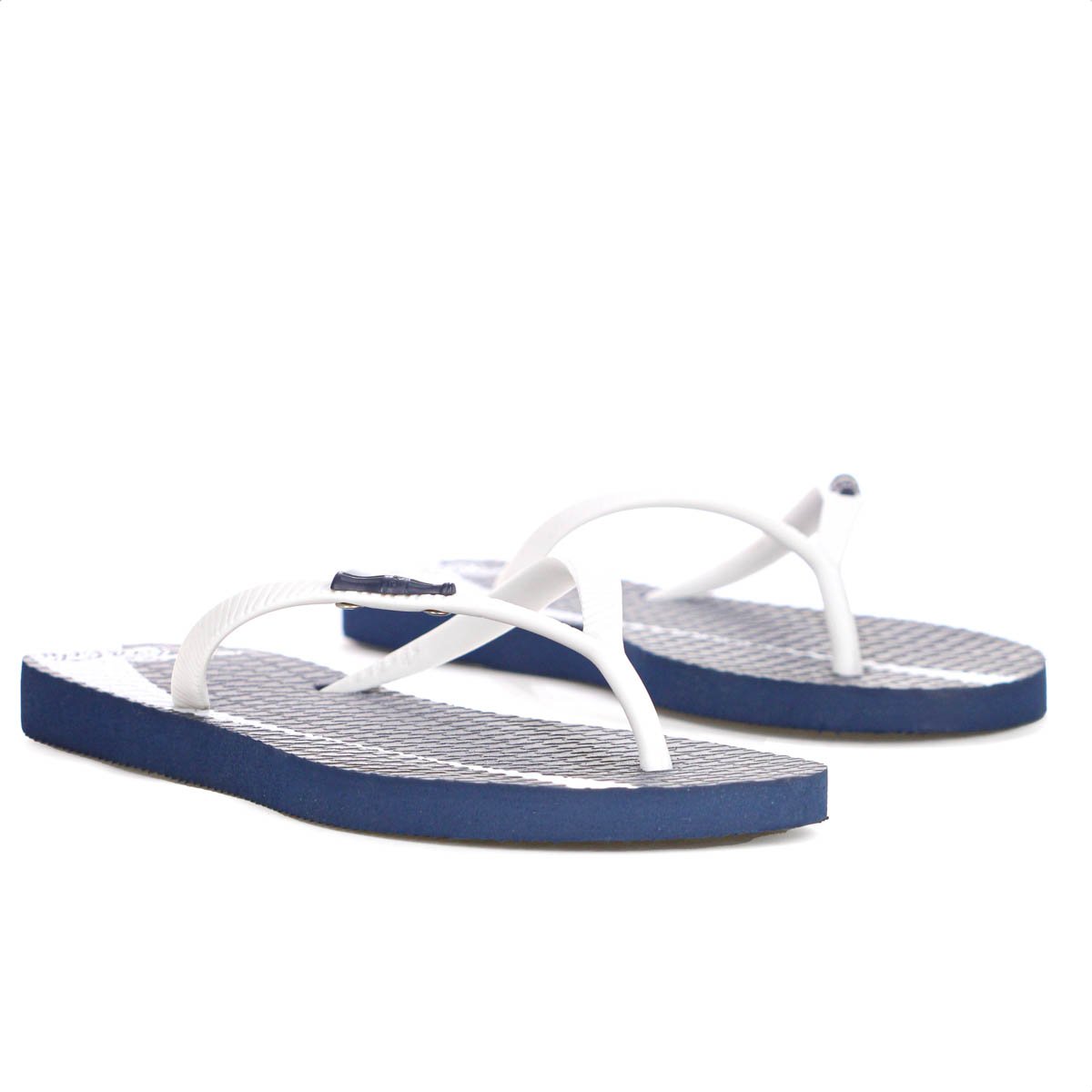 Chinelo Coca Cola Share a Coke Azul Marinho - Feminino Branco/Azul 4