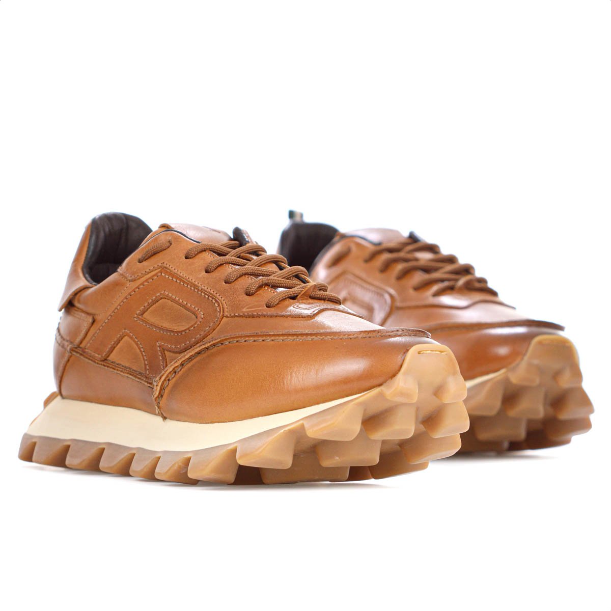 Tenis Reserva Yankee Kick Couro Marrom Caramelo - Masculino  Marrom 4