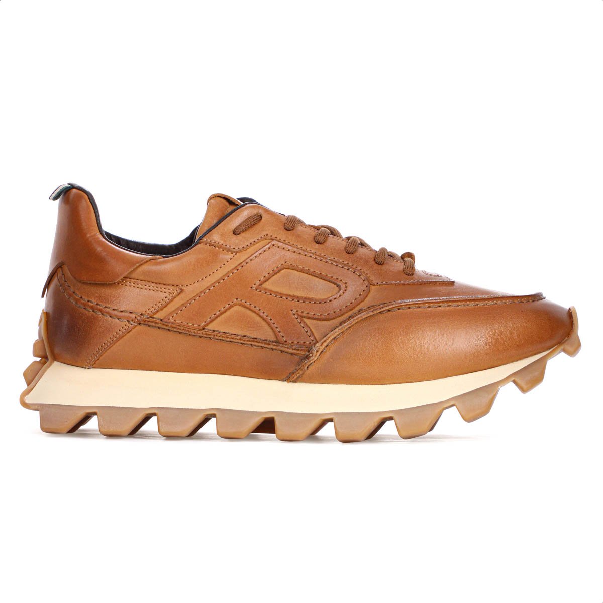 Tenis Reserva Yankee Kick Couro Marrom Caramelo - Masculino 