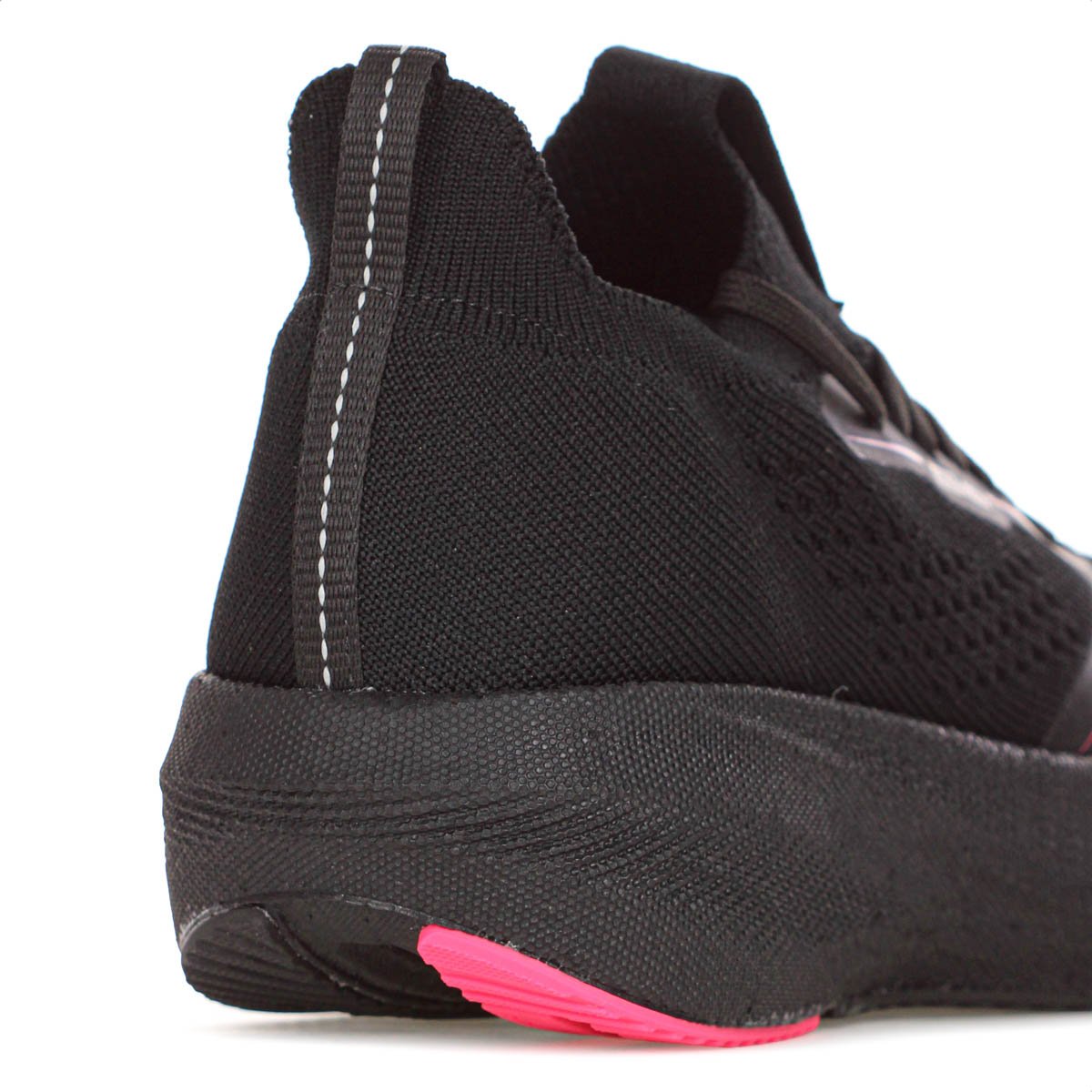 Tenis Actvitta Gaspea Knit Energy Preto e Rosa - Feminino Preto 8