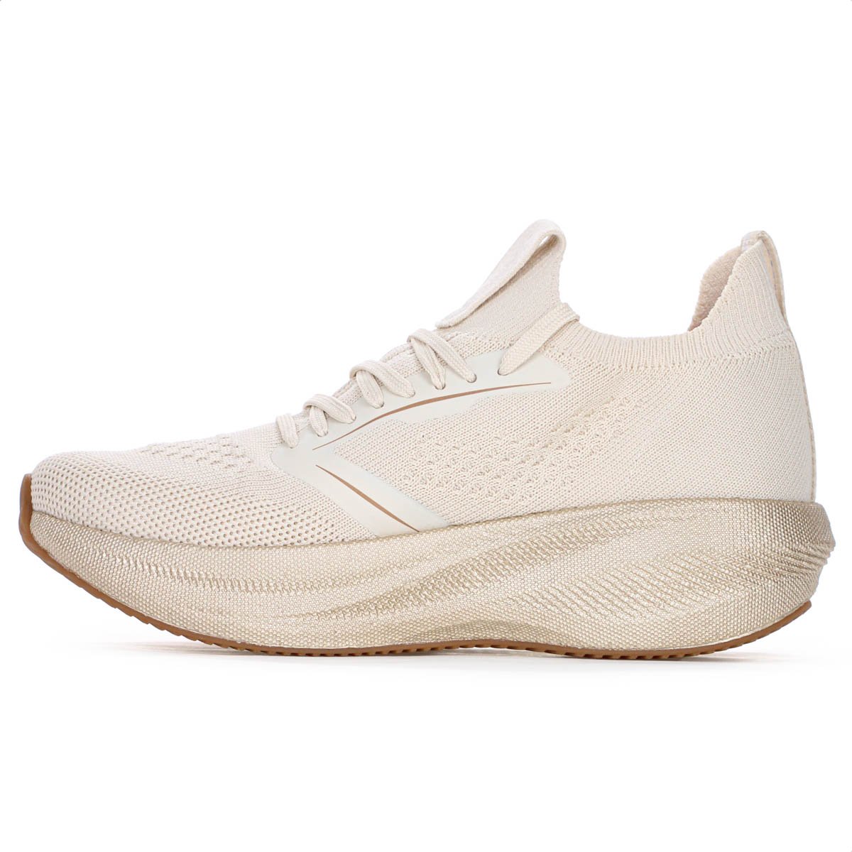 Tenis Actvitta Gaspea Knit Energy Bege - Feminino Bege 2