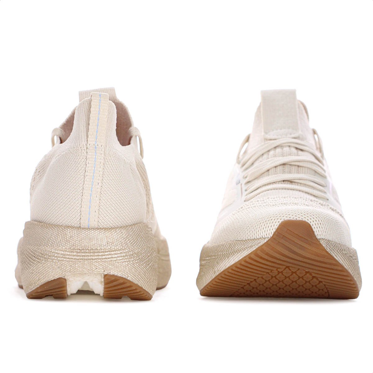 Tenis Actvitta Gaspea Knit Energy Bege - Feminino Bege 6