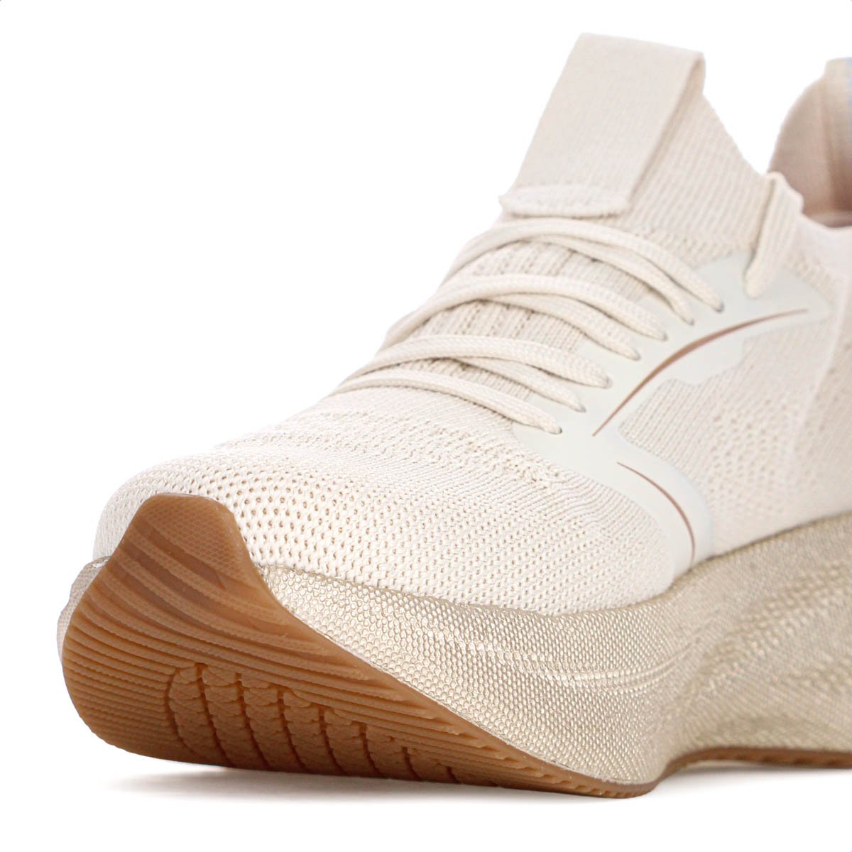 Tenis Actvitta Gaspea Knit Energy Bege - Feminino Bege 7