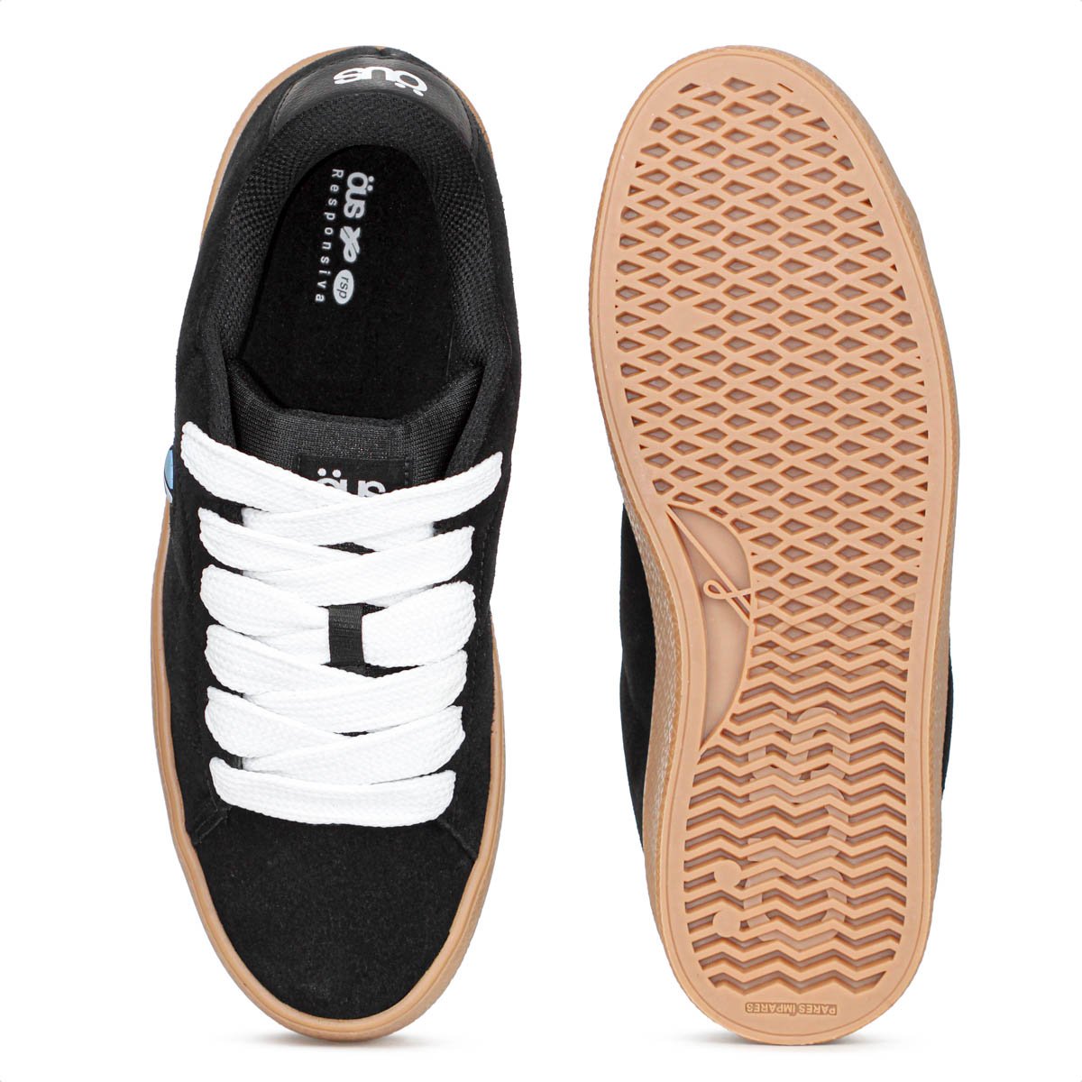 Tenis Ous Dots Preto e Marrom - Masculino Preto 4