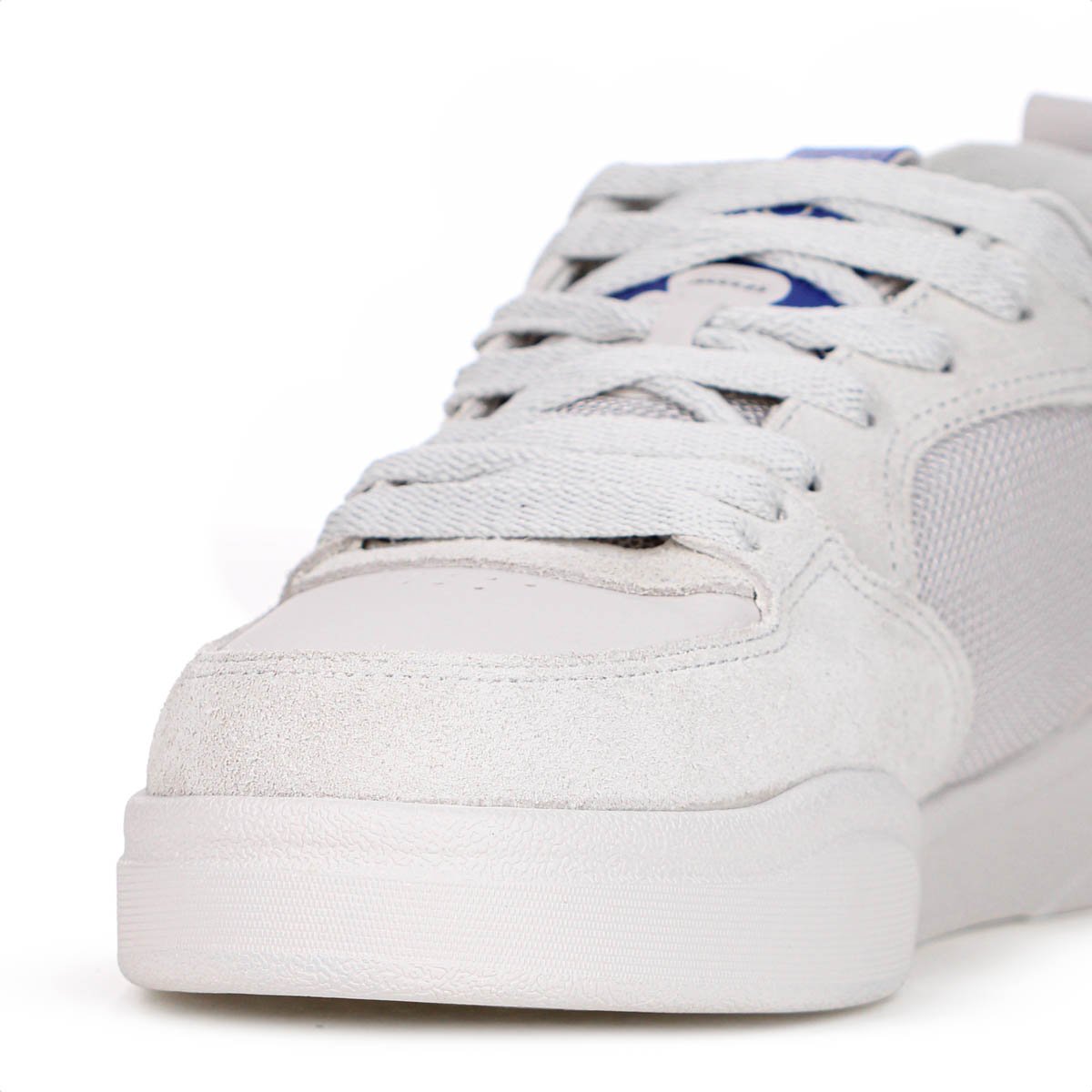 Tenis Ous Fluente Cinza e Azul - Masculino Branco 6