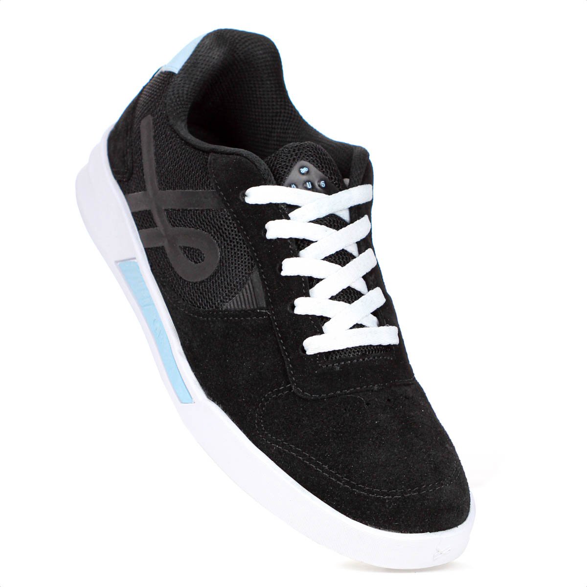 Tenis Ous Gomes Refletivo Polar Essencial Preto e Azul - Masculino Preto 4