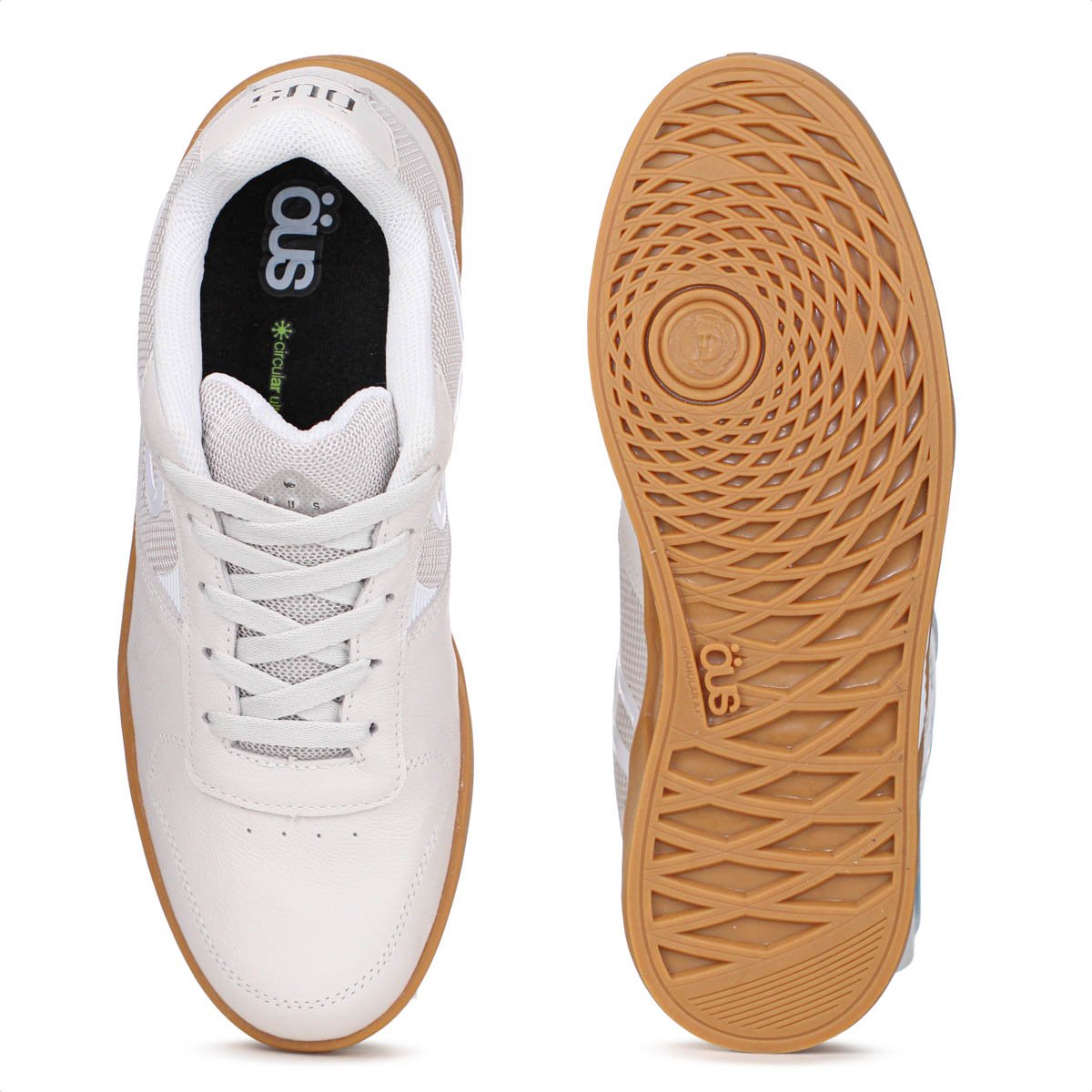 Tenis Ous Gomes LTX Essencial Cinza Claro - Masculino Cinza 4