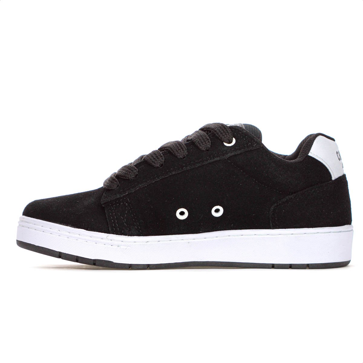 Tenis Qix Allan Mesquita Camurca Preto e Branco  - Masculino Preto 2
