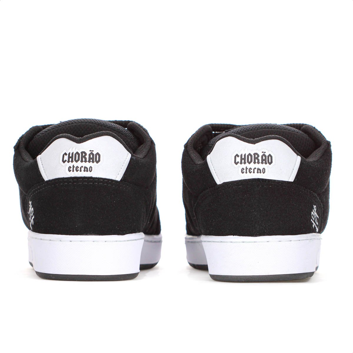 Tenis Qix Allan Mesquita Camurca Preto e Branco  - Masculino Preto 6