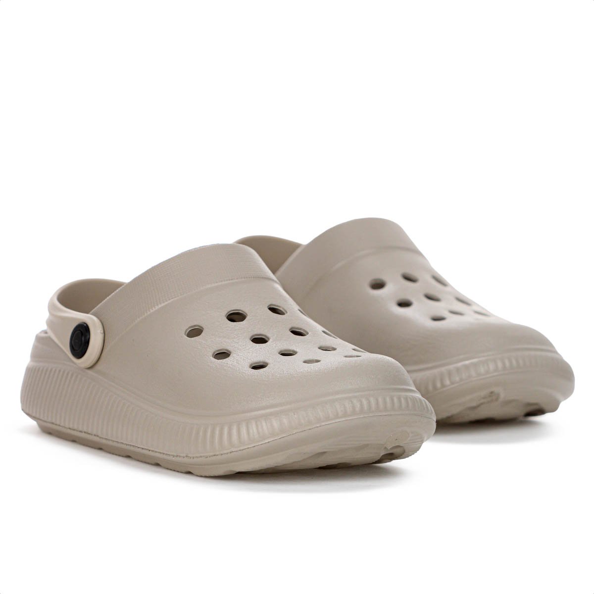 Sandalia Babuche Molekinho Basico Bege - Infantil Bege 4