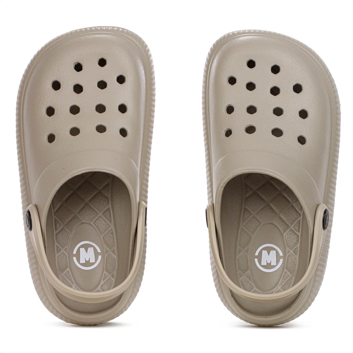 Sandalia Babuche Molekinho Basico Bege - Infantil Bege 5