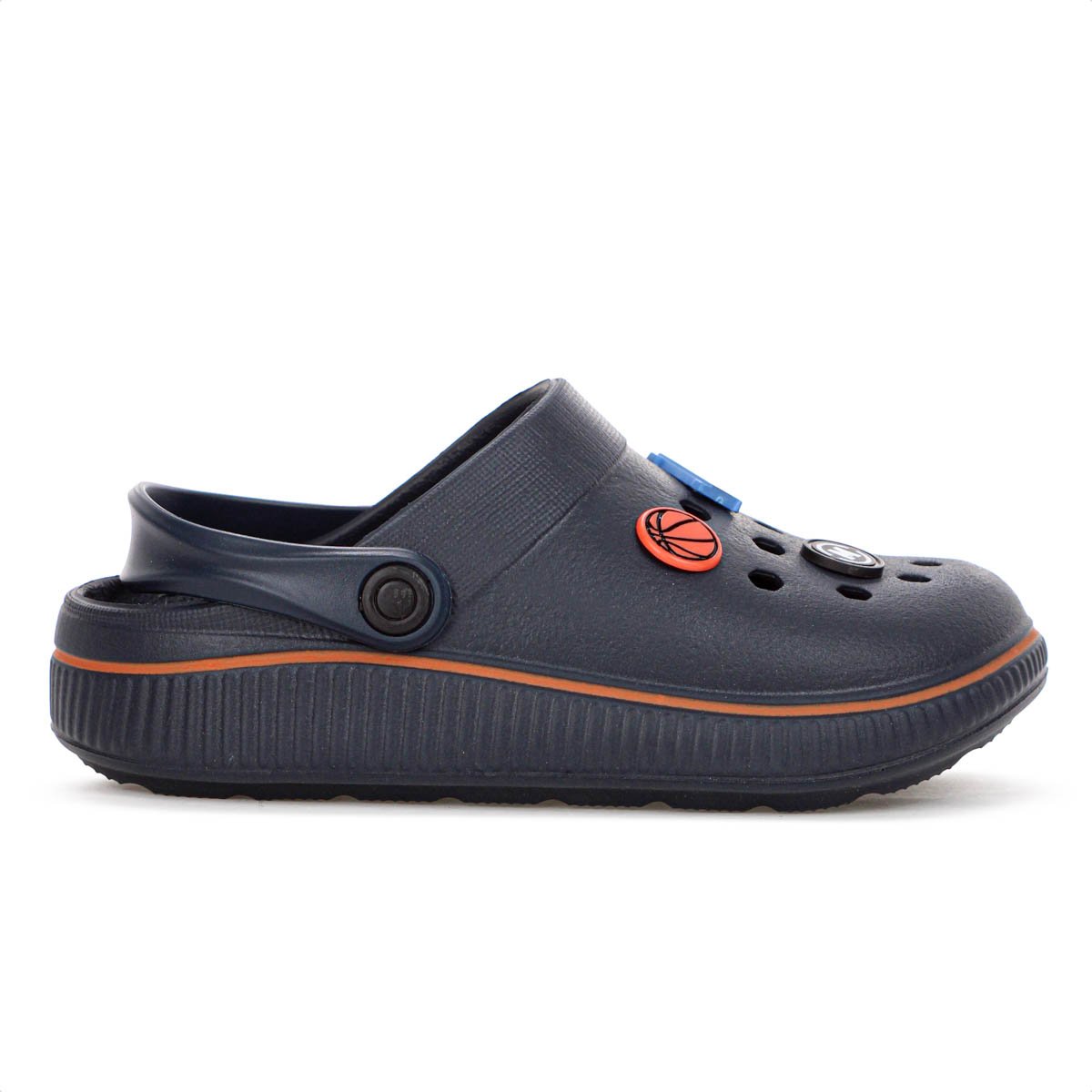 Sandalia Babuche Molekinho Clog Azul Marinho - Infantil Azul Marinho 2