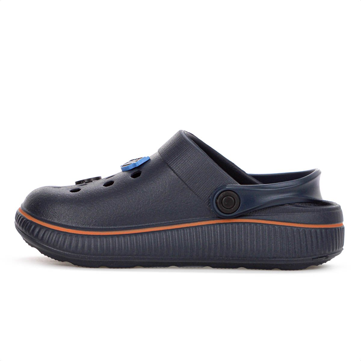 Sandalia Babuche Molekinho Clog Azul Marinho - Infantil Azul Marinho 3