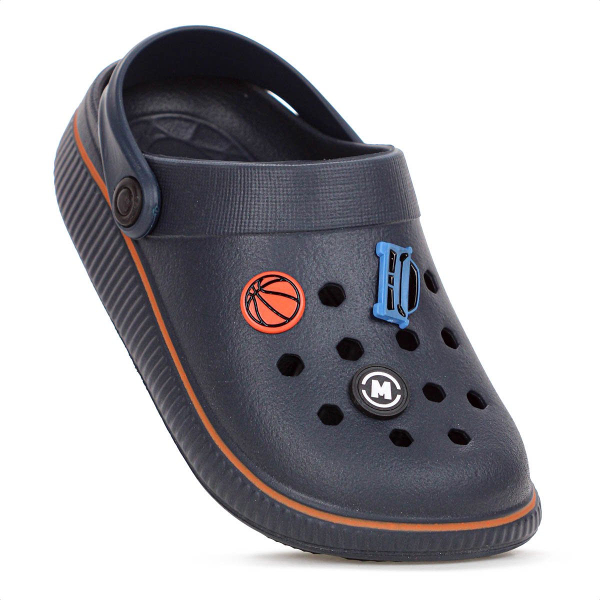 Sandalia Babuche Molekinho Clog Azul Marinho - Infantil Azul Marinho 6