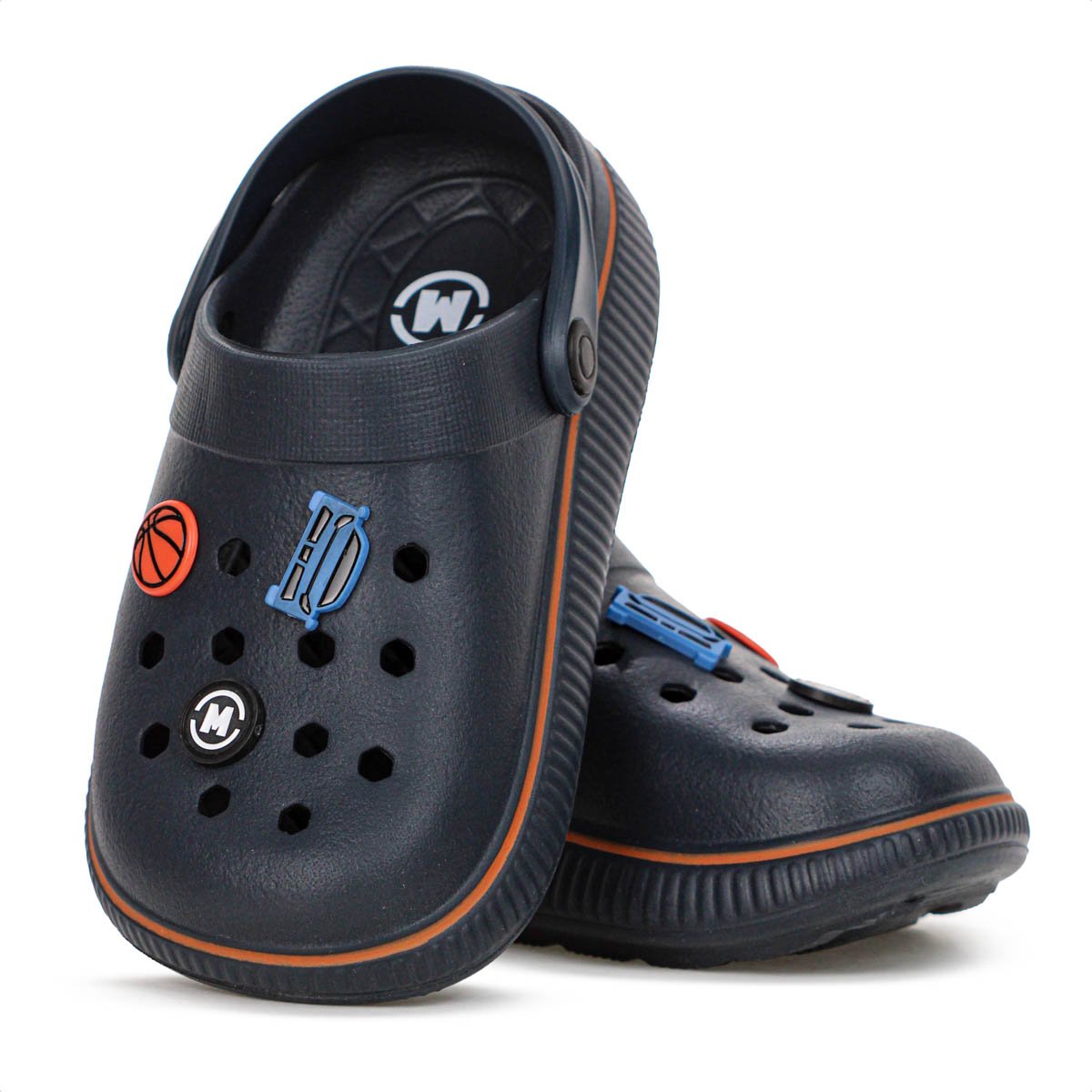 Sandalia Babuche Molekinho Clog Azul Marinho - Infantil Azul Marinho 10